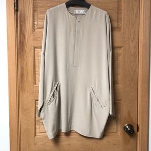 Charlotte Neuville Silk Cream Tunic